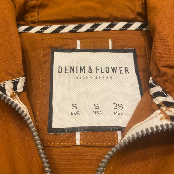 Denim & Flower varsity jacket - Picture 3 of 5